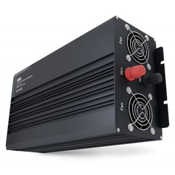 Newell sprieguma pārveidotājs ar tīru sinusa viļņu - 24 V / 230 V, 2000 W