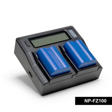 Newell Supracell komplekts 1x DC-LCD 2x SupraCell Protect NP-FZ100 akumulators Sony kamerām