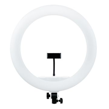Mitoya MTY-18C WHITE 45cm Bi-color LED Ring Lamp