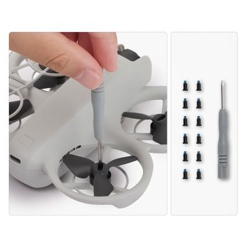 Sunnylife 2016S propelleru pāris paredzēts DJI Neo [2 gab./melns]
