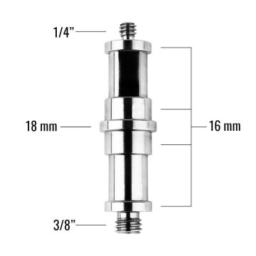 Mitoya REGULUS 16mm kāts apgaismojuma statīvam