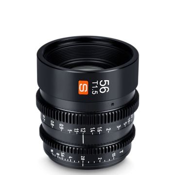 Viltrox S 56mm T1.5 Cine MF objektīvs, paredzēts M4/3
