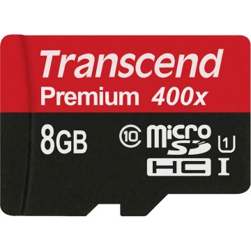 Transcend MicroSDHC karte 8GB Class 10 UHS-I
