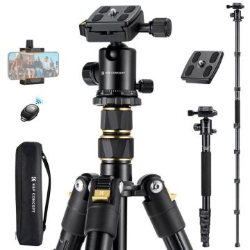 K&F Concept B234A1 statīvs ar BH-28 bumbas galvu
