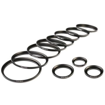 Filter reduction set – set of 11 adapters from 26mm to 82mm [STEP UP] K&F Concept
