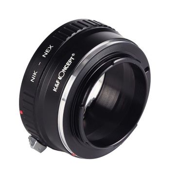 K&F Concept Nikon F [objektīvs] uz Sony E-mount [korpuss] bajoneta adapteris