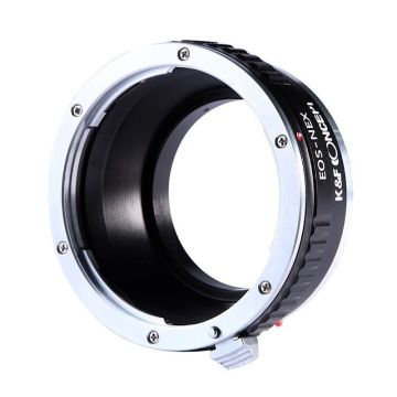 K&F Concept Canon EF [objektīvs] - Sony E-mount [korpuss] bajoneta adapteris