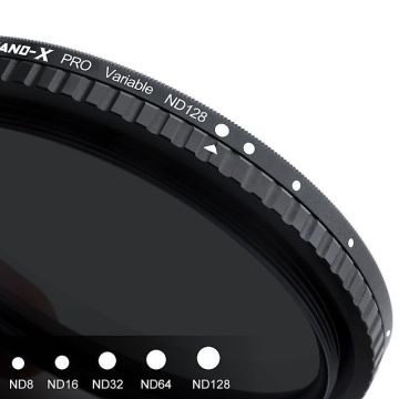 K&F Concept Nano-X ND8-ND128 46mm regulējams ND filtrs