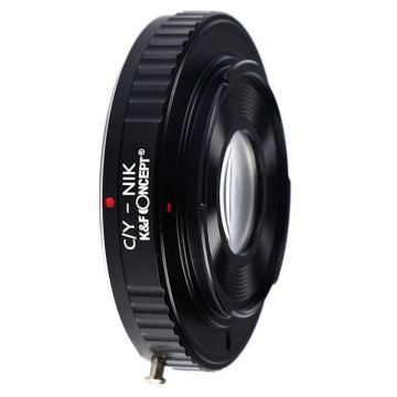 K&F Concept Contax/Yashica [objektīvs] - Nikon F-mount [korpuss] bajoneta adapteris
