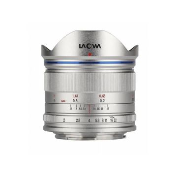 Laowa objektīvs C-Dreamer Standard 7.5 mm f / 2.0 Micro 4/3 - sudrabs