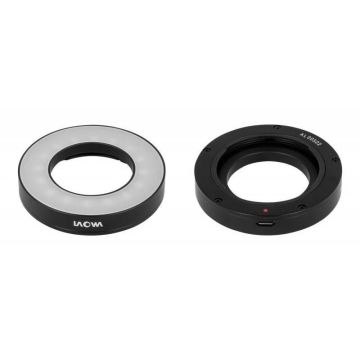 Venus Optics Laowa LED gredzena gaisma, paredzēta 25mm f/2.8 Ultra Macro objektīvam