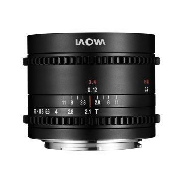 Laowa 7,5 mm T2,1 Cine paredzēts Micro 4/3
