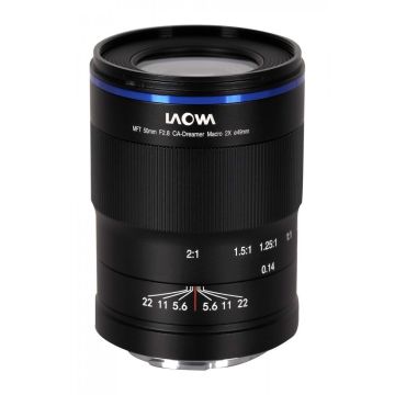 Laowa 50 mm f/2,8 2X Ultra Macro paredzēts Micro 4/3