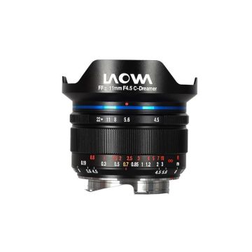 Laowa 11 mm f/4,5 FF RL Leica M Melns