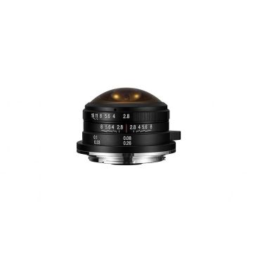 Laowa 4mm f/2,8 Fisheye paredzēts Fujifilm X
