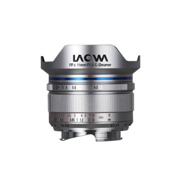 Laowa 11 mm f/4,5 FF RL Leica M - sudrabs