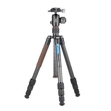 Leofoto LX-224CT+XB-32Q karbona statīvs ar lodveida galvu