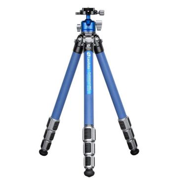 Leofoto LP-284C+LH-30(Blue)KIT karbona statīvs ar lodveida galvu zils