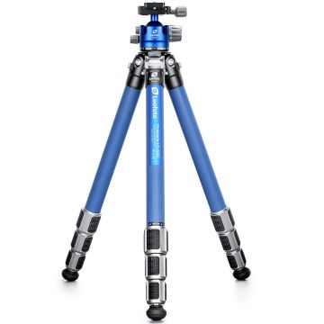 Leofoto LP-324C+LH-40(Blue)KIT tripod carbon with ball head Blue