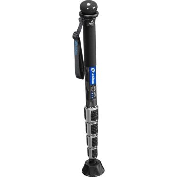 Leofoto MPQ-325C karbona monopods, melns
