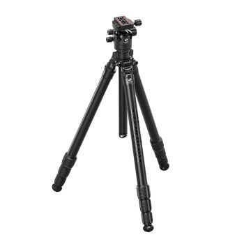 Leofoto LG-324C+LH-40R(Black) karbona statīvs ar lodveida galvu melns