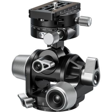 Leofoto G4PCL geared head Red
