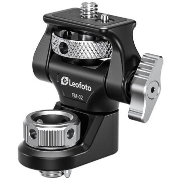 Leofoto FM-02 Snail Head monitora stiprinājums ar ARRI skrūvi