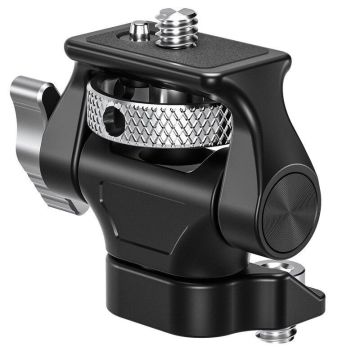 Leofoto FM-03 Snail Head monitora stiprinājums ar dubultu skrūvi
