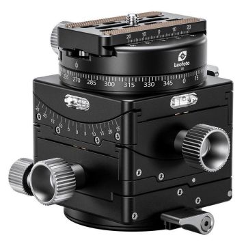 Leofoto G6 geared head Red