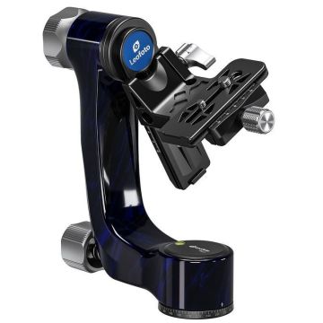 Leofoto PG-3(Blue) gimbal galva zila