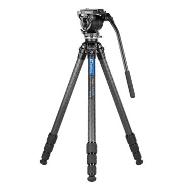 Leofoto LS-284CEX+BV-10 karbona statīvs ar video galvu