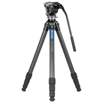 Leofoto LS-324CEX+BV-10 karbona statīvs ar video galvu