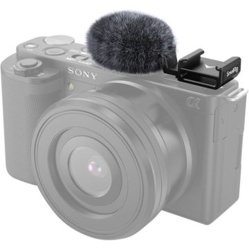 SmallRig 3526 aukstais cippa adapteris ar vēja aizsargu komplekts Sony ZV-E10 & ZV-1 priekš