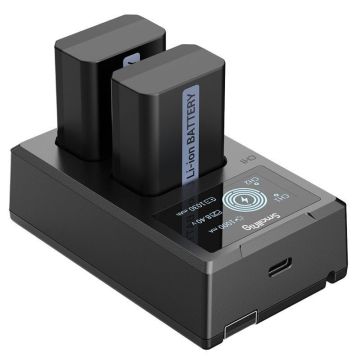 SmallRig 3818 NP-FW50 Akumulators & Lādētājs Komplekts