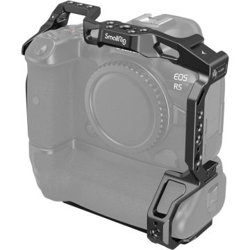 SmallRig 3464 Cage priekš Canon EOS R5 / R6 / R5C / R6 Mark II ar BG-R10 akumulatora gripu