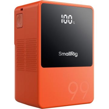 SmallRig 4929 V-Mount akumulators Mini VB99 (oranžs)