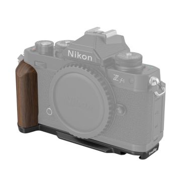 SmallRig 4802 Wooden L-Shape Grip for Nikon Z fc Black