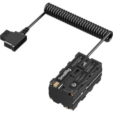 SmallRig 4884 D-Tap to dual-sided NP-F dummy battery power cable