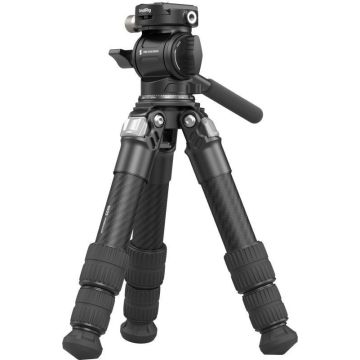 SmallRig 5025 smagā darbības oglekļa šķiedras galda statīva komplekts