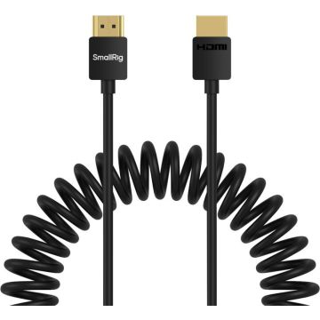 SmallRig 4963 Spirālveids HDMI Datu Kabelis A uz A