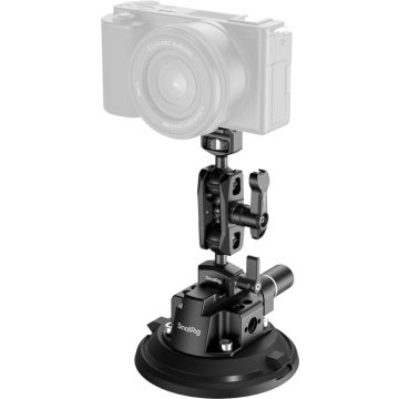 SmallRig 4236 4" piesūcekņa kameras stiprinājuma komplekts transporta filmēšanai