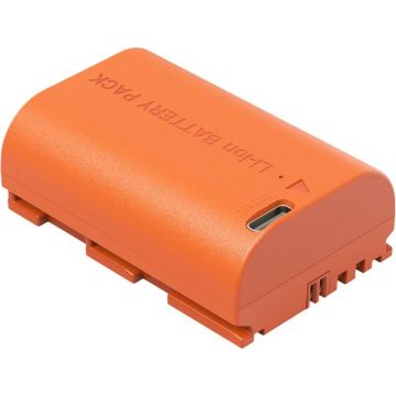 SmallRig 5407 Kameras Akumulators USB-C Pārlādējams Canon LP-E6P Oranža