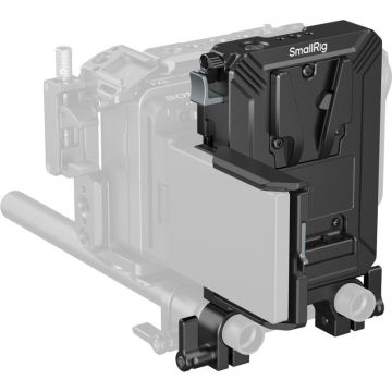 SmallRig 5226 V-Mount akumulatora stiprinājuma plāksnes komplekts 15mm LWS stieņiem
