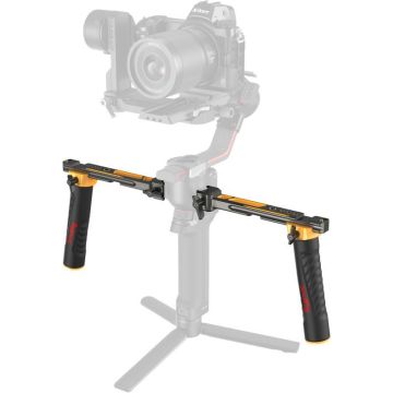 SmallRig 5526 Dual Handgrip for DJI RS 2 / RSC 2 / RS 3 / 3 Pro / RS 4 / 4 Pro（BumbleBee Edition)