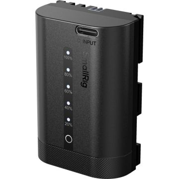 SmallRig 5298 USB-C kameras akumulators ar jaudas displeju Canon LP-E6P