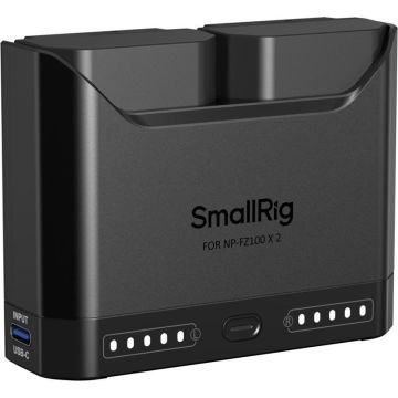 SmallRig 5483 Ātrā Lādēšanas Komplekts priekš NP-FZ100 Kameras Akumulatoriem