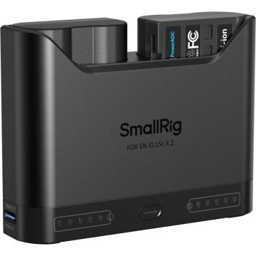 SmallRig 5486 Ātrā Lādēšanas Komplekts priekš EN-EL15c Kameras Akumulatoriem