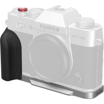 SmallRig 5664 L formas montāžas plāksne ar silikona rokturi FUJIFILM X-T30 / T30 II / T30 III sudrabs
