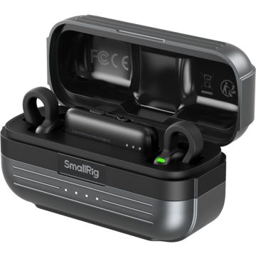 SmallRig 5717 S70-C2 Bezvadu mikrofons ar USB-C adapterī telefoniem (Melns)