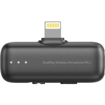 SmallRig 5783 S70RX-L Bezvadu mikrofona uztvērējs (melns)